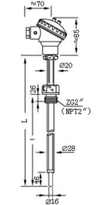 煙道、風(fēng)道熱電偶